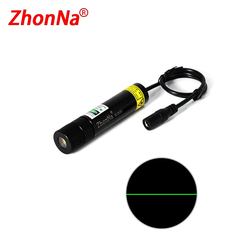 532nm green100MW Laser Module Woodworking Stone Cutting Equipment Positioning Infrared Cross Iine Iine DC3V Factory Direct Sales