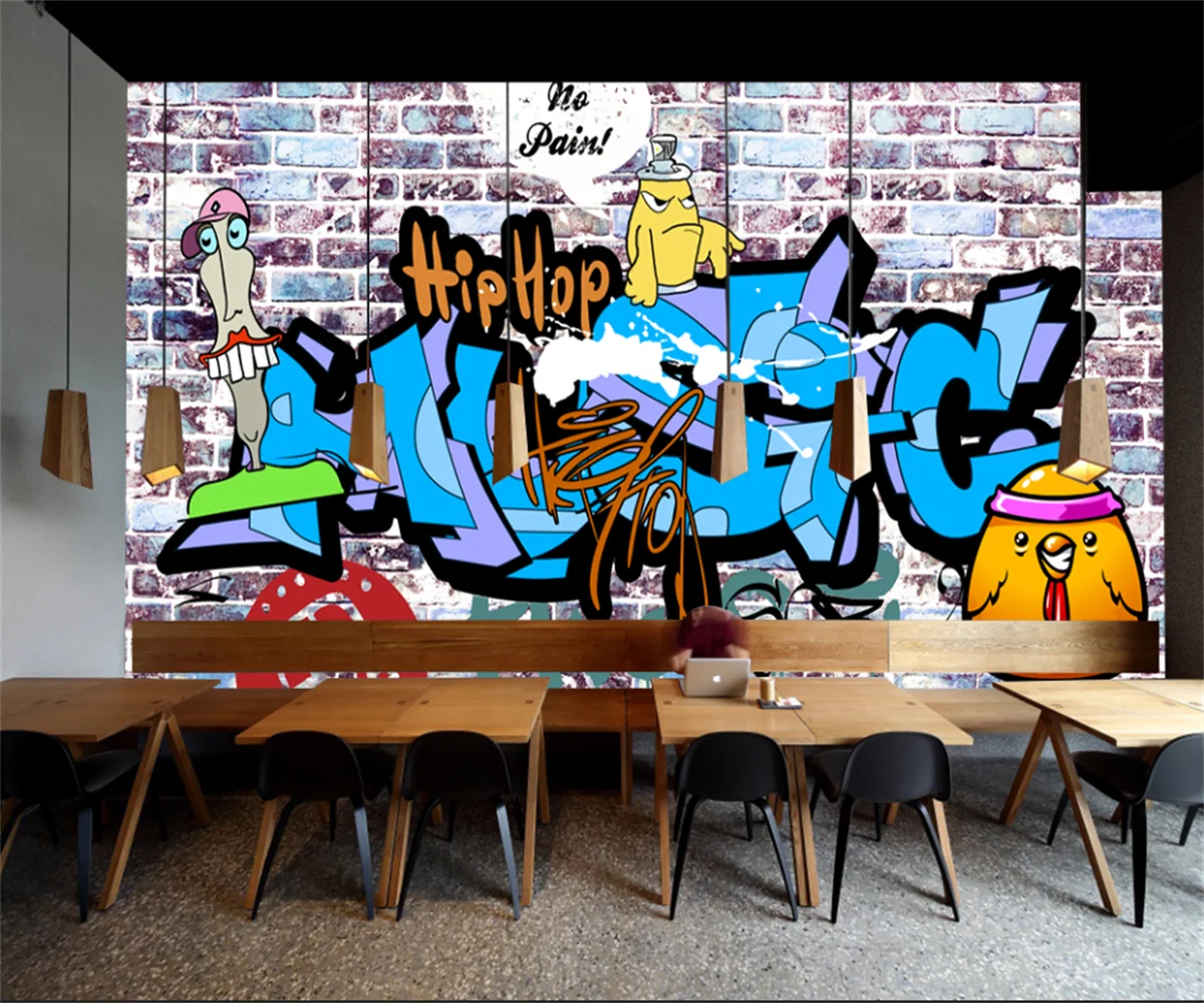 

Customized large-scale mural graffiti photos KTV bar background wall decoration mural wallpaper