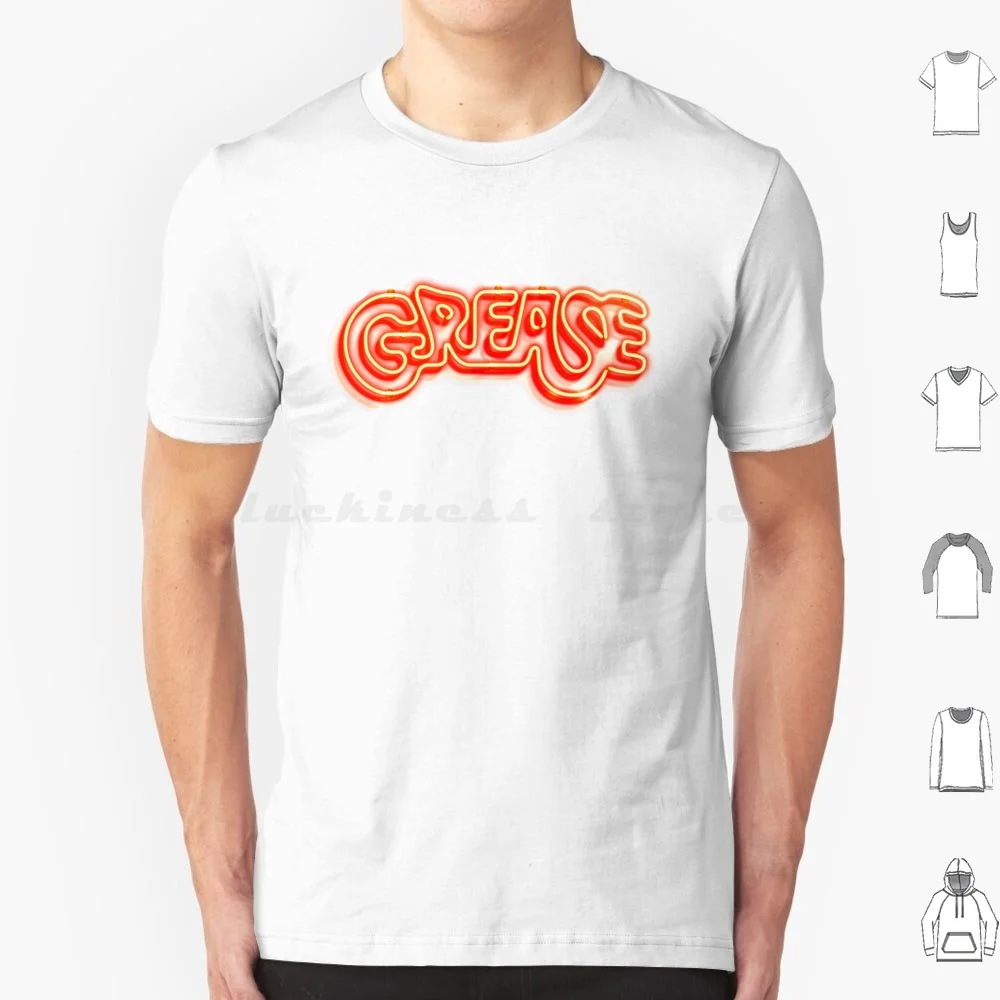 Grease-Camiseta de gran tamaño, 100% algodón, grasa, obra Musical, teatro, vaselina, arena, Danny, Zuko, Rizzo, Kenickie