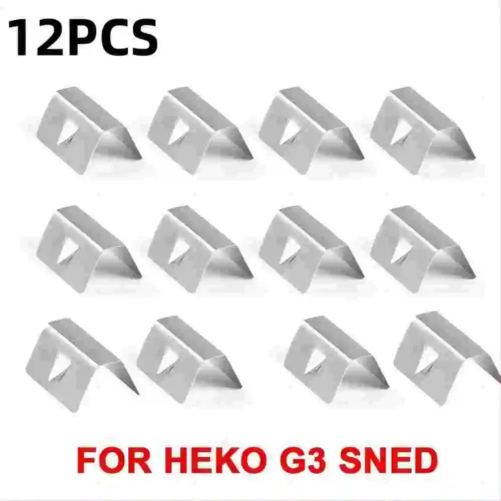 12PCS Heko G3 SNED Clamp for Automotive Windshield Rain Cover Trough Metal Clamp