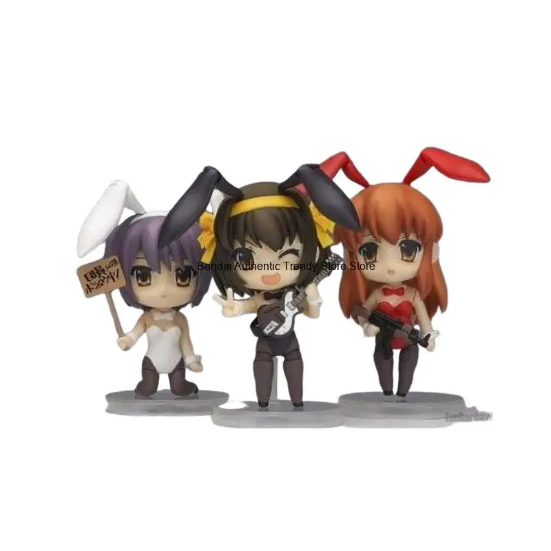 GSC Genuine Nendoroid Series Anime Model Toy Suzumiya Haruhi No Yuuutsu (2009) Bunny Girl Finished Model Toys Retro Toys view 3
