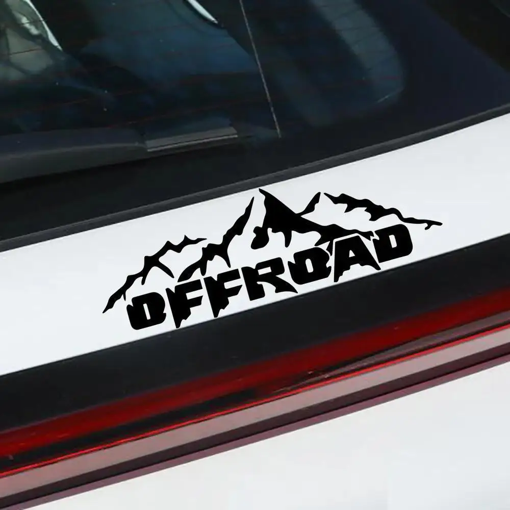Adventure Off-Road Vinyl Sticker, Durable PE Decal for Car Motorcycle Bumper Body Window Outdoor Decoration