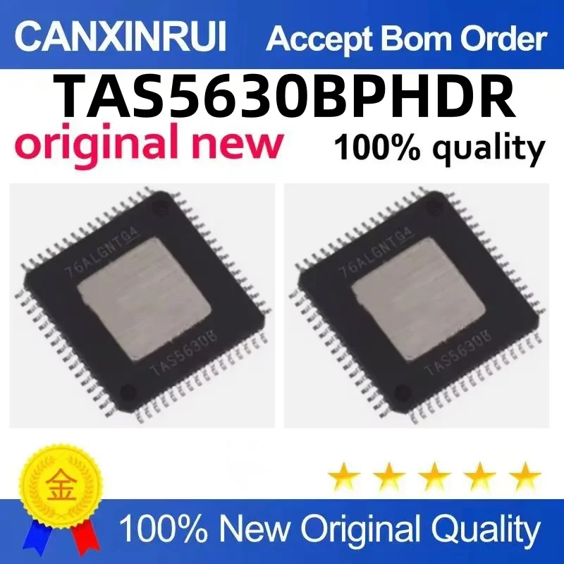 جديد الأصلي TAS5630BPHDR TAS5630B حزمة HTQFP-64 مضخم الصوت رقاقة IC #1