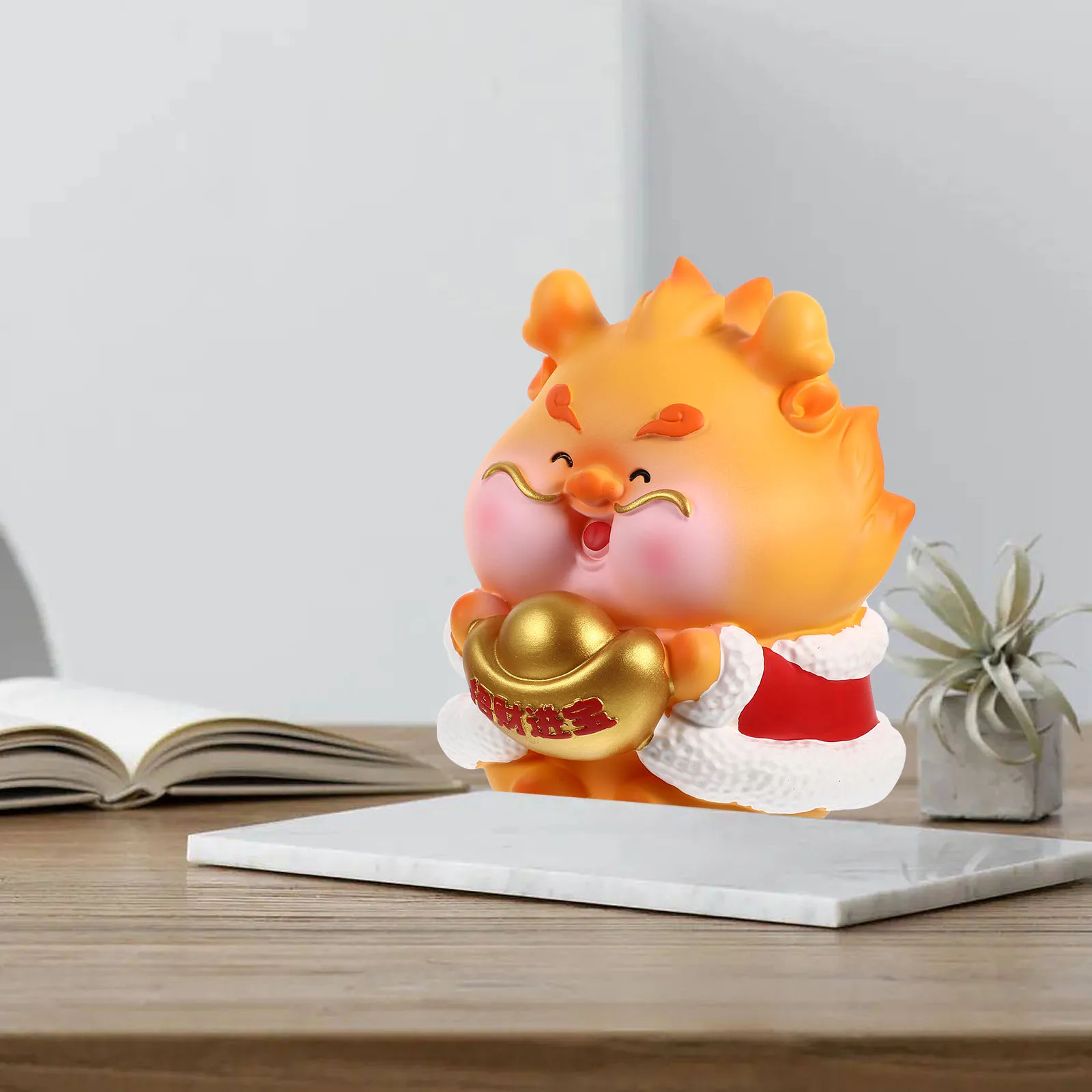 

Копилка с рисунком дракона, настольная копилка, детская домашняя монета, виниловая, очаровательная, безопасная, многоразовая, функция хранения, декоративная