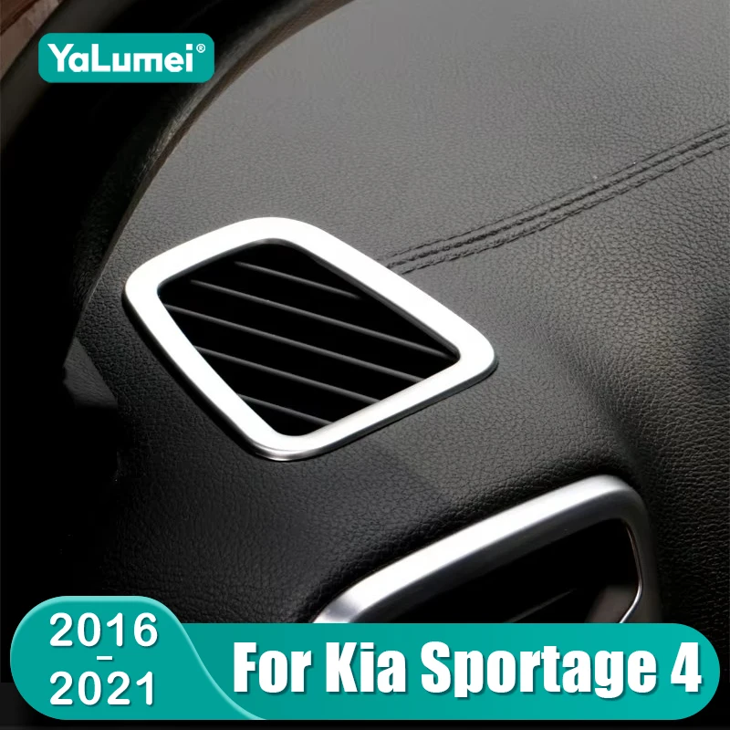 Für Kia Sportage 4 QL 2016 2017 2018 2019 2020 2021 Auto Dashboard Klimaanlage Vent Outlet Abdeckung Zubehör