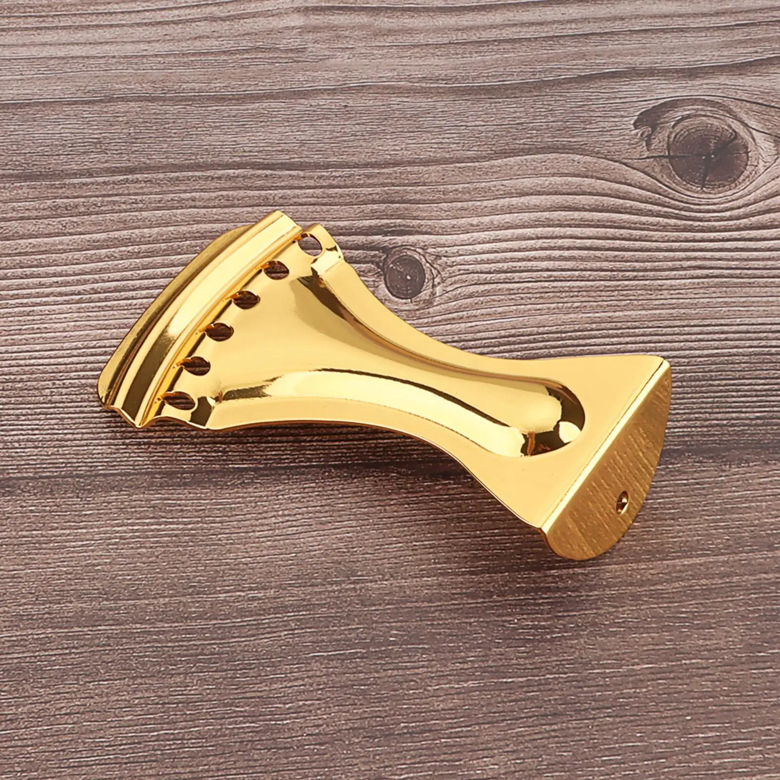 Guitar Tailpiece Bridge Replace High Performance Metal with Hole Design Dobro