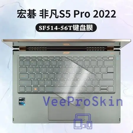 Funda de teclado de TPU para portátil Acer Spin 5 SP514-51N, Acer Swift 5 SP514, SF514-56T, SF514-56T-56X1, Acer Swift 14 SF14-71T