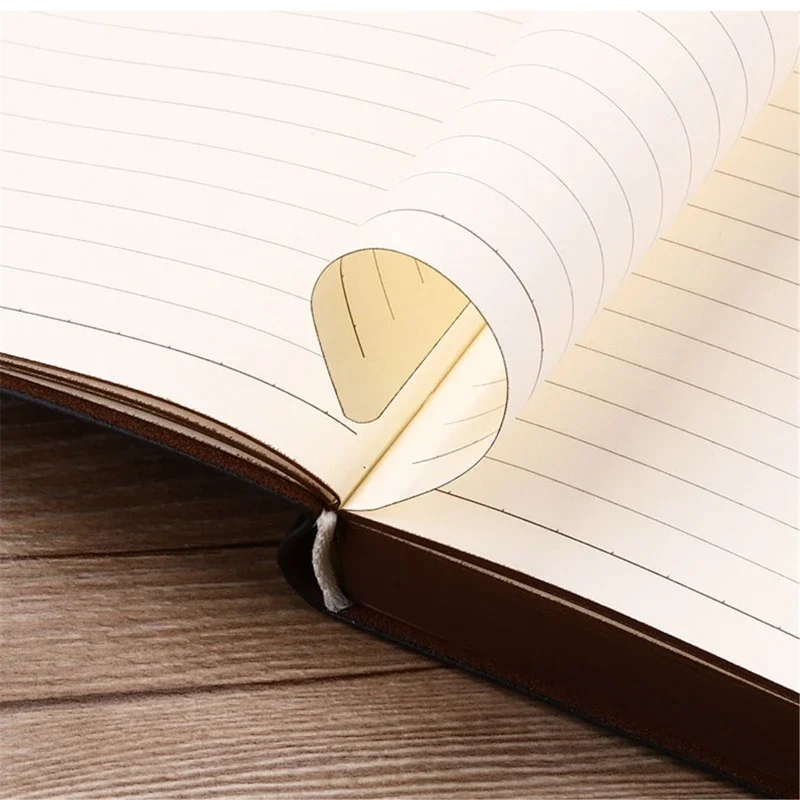 2024 New Portable Vintage Pattern PU Leather Notebook Diary Notepad Stationery Gift