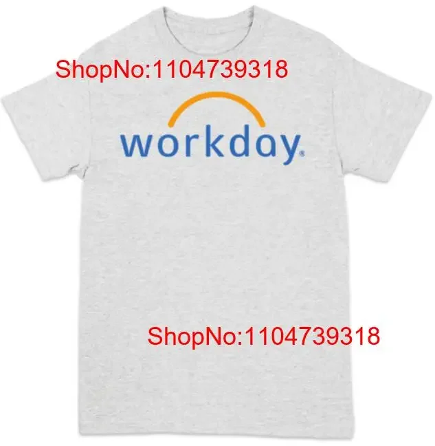 Workday enterprise software t shirt vintage Washed Stretched Soft Unisex Versatile graphic fashion homme designer clothes