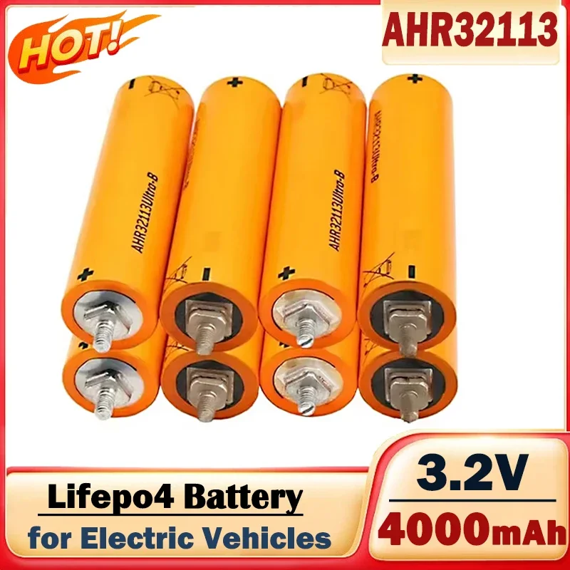 A123 AHR32113Lifepo4 Battery 4000mAH 3.2V 45C Rechargeable Lithium Iron Phosphate Power Battery for Electric Vehicle Accessories