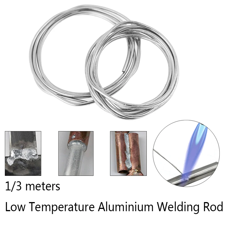 1M / 3M copper-aluminum flux-cored wire 1.6mm / 2.0mm low temperature aluminum Easy Melt welding rod wire solder wick ba