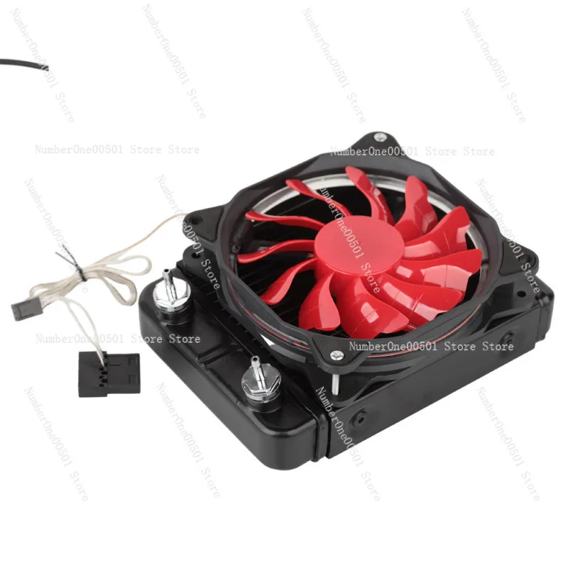 3D Printer Water Cooling Kit 10W Pump Radiator Fan for Motor Hotend Driver Cooling Upgrade