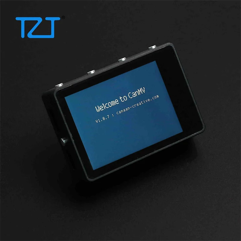 

TZT CanMv K210 AI Vision Module (GC0328 0.3MP/GC2145 2MP Camera without/with 32GB TF Card) for Face and Color Recognition