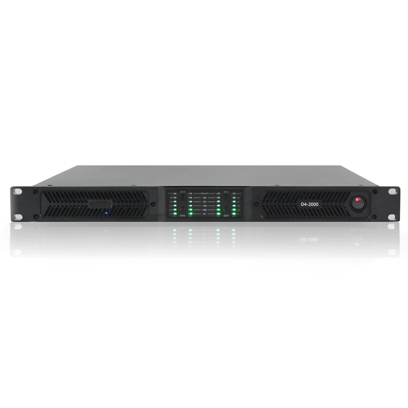 4 Channel Audio Digital Professional 20000w Pro Power Amplifier
