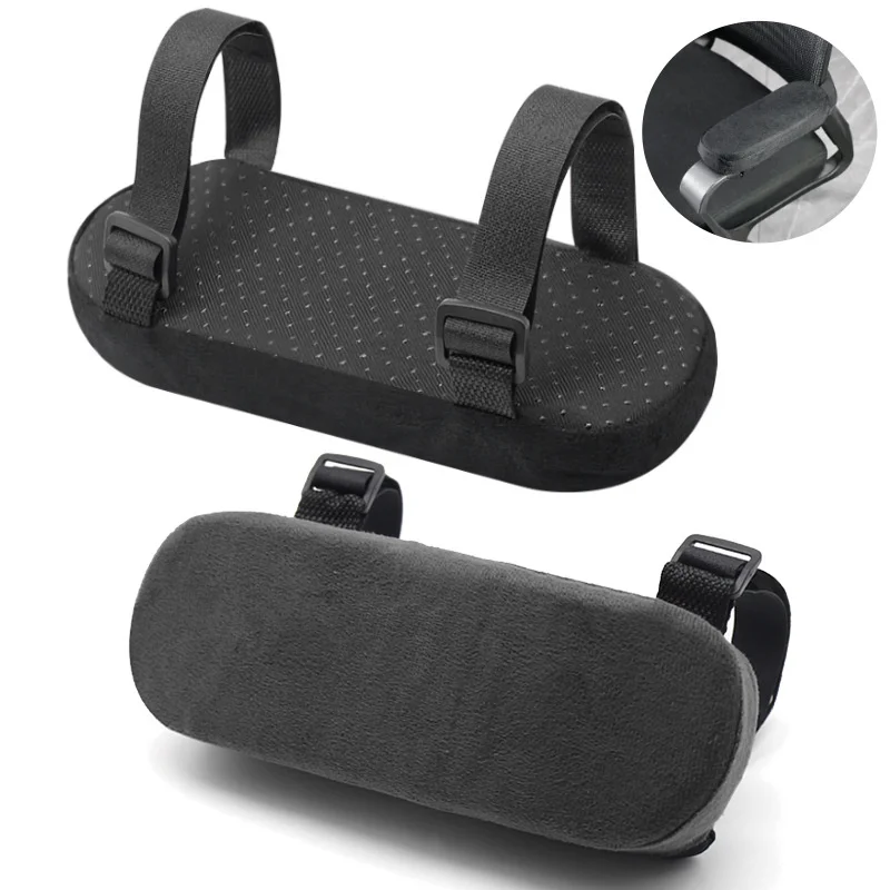 Soft Armrest Cushion PP Sponge Foam Home Office Chair Arm Rest Covers Computer Gaming Elbow Cushion Removable Washable