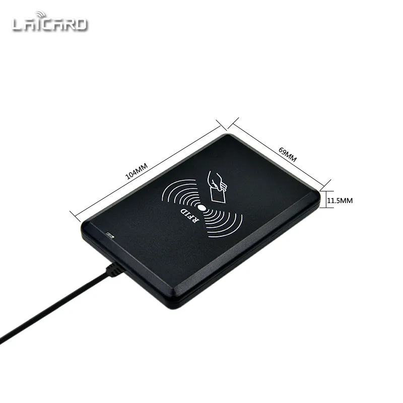 USB Virtual Serial Port RFID Dual Band IC/ID Card Reader USB Driverless ID Card Reader NFC Reader