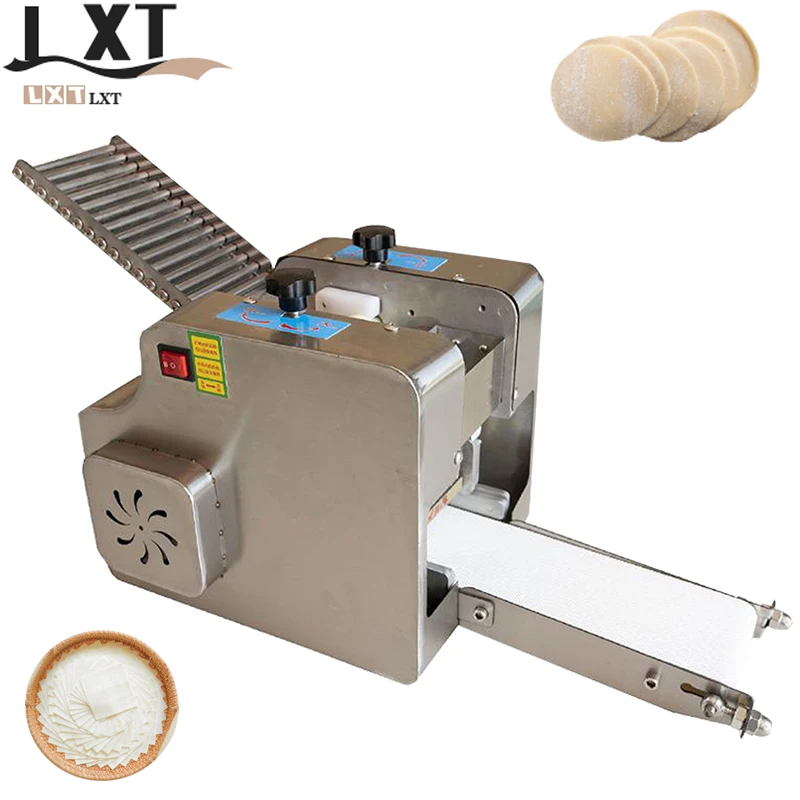 Wonton Pi Making Machine Dumpling Wrapper Maker Automatic Gyoza Skin Commercial Home Round Moulding Machine Ravioli Square Skin