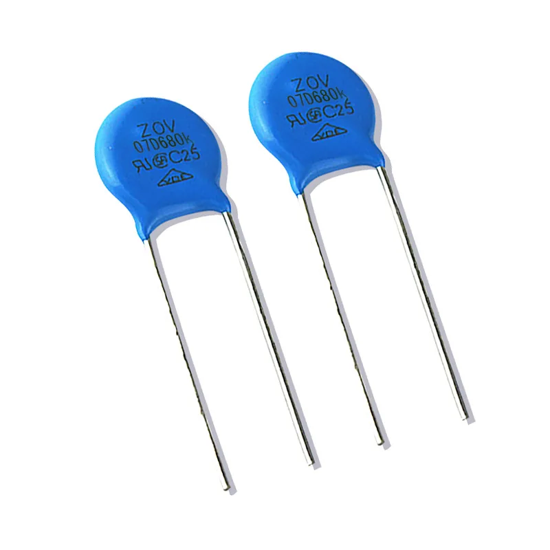 20pcs 7D680K Direct ZOV Varistor Diameter 7mm 07D-680K 68V Anti Surge Anti-Surge and Anti-Lightning Varistor