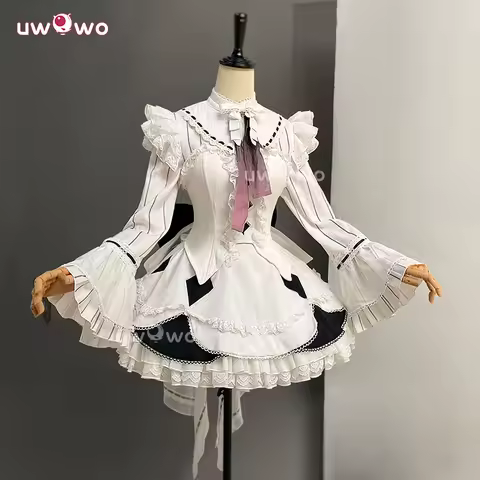 UWOWO Enaa Cosplay Collab Series: Project Sekaii Shinonomee Enaa mizuu5 Cosplay Costume Maid Dress Halloween Costumes