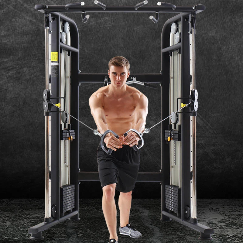 2026 All-In-One Multi Function Smith Machine Commercial Grade Gym Equipment Metal Construction With Cable Weight Stackspromote s