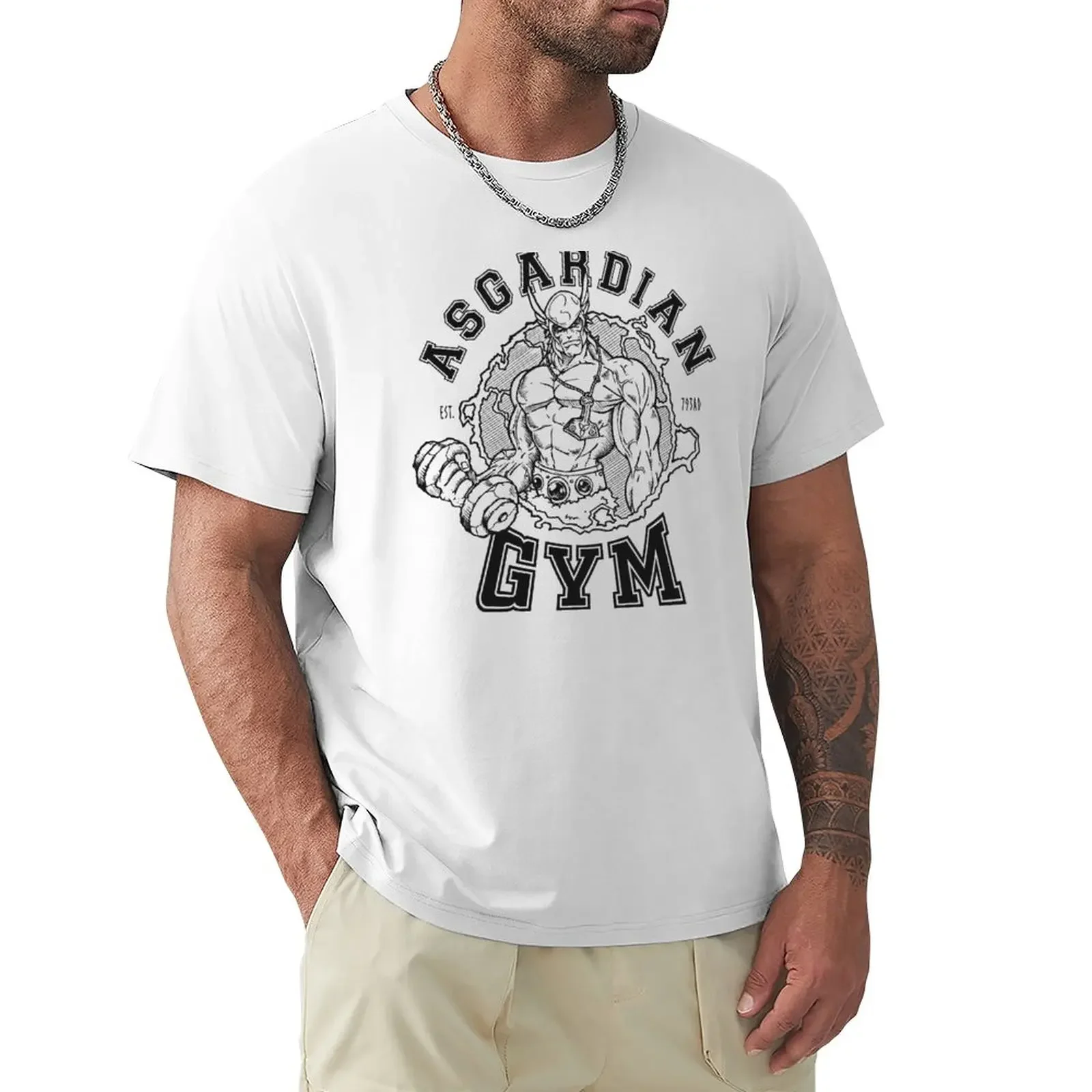 Asgardian Gym T-Shirt heavyweights boys animal print Men's t shirts