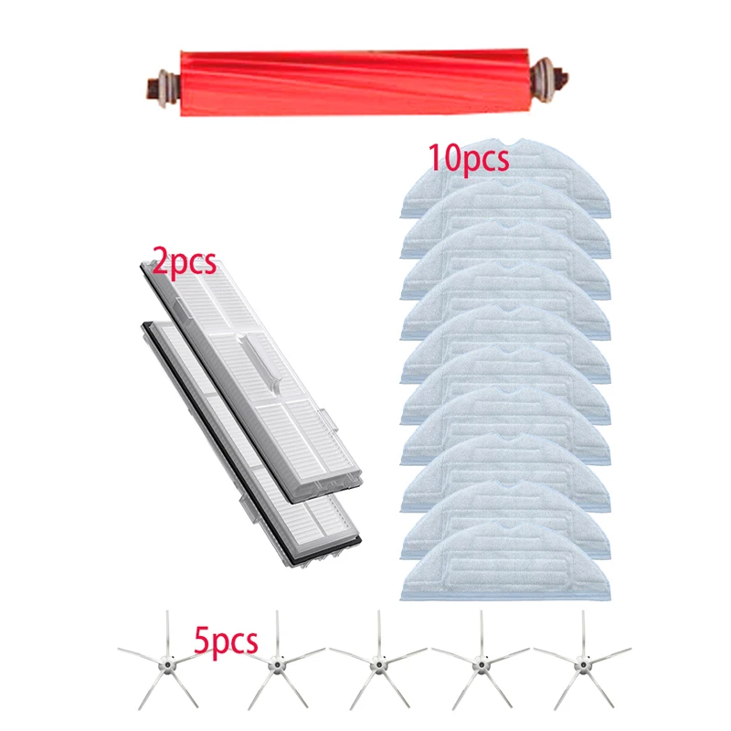 Hohe Qualität Hepa-filter für Xiaomi Roborock T7S T7plus T7Splus S7 Wischen Tuch Ersatzteile