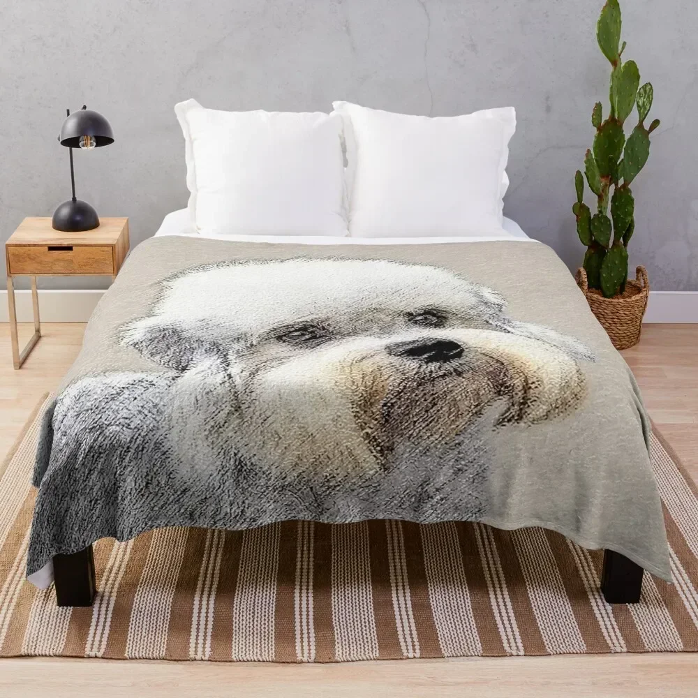 

Dandie Dinmont Terrier Throw Blanket