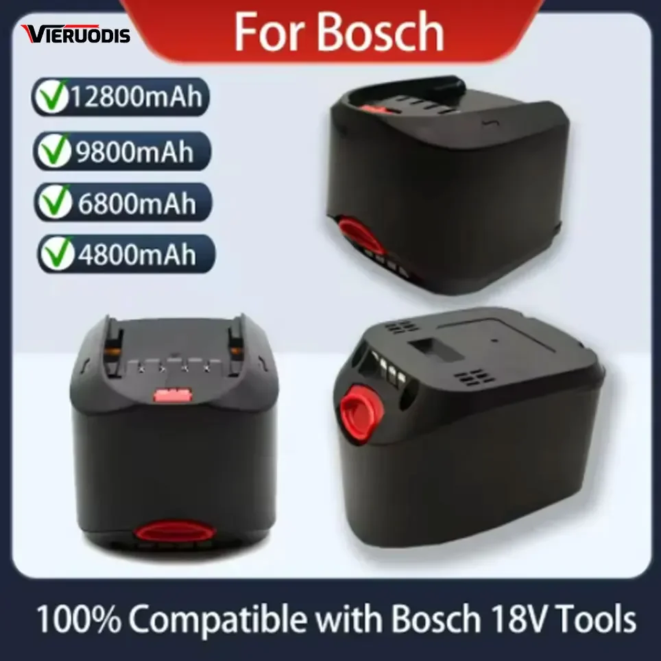 

18V 9800mAh Li-Ion Battery Brand New for Bosch 18V PBA PSB PSR PST Bosch Home, Garden Tools (Only for TypC) AL1830CV AL1810CV