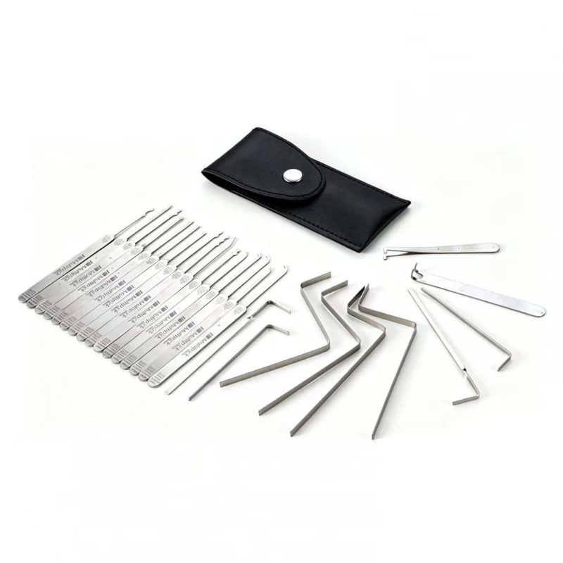Lock Picks Kits of 11PCS 14PCS 26PCS Broken Key Remove Auto Locksmith Tools Key Extractor Lock Picks Hand Tool sотмычки