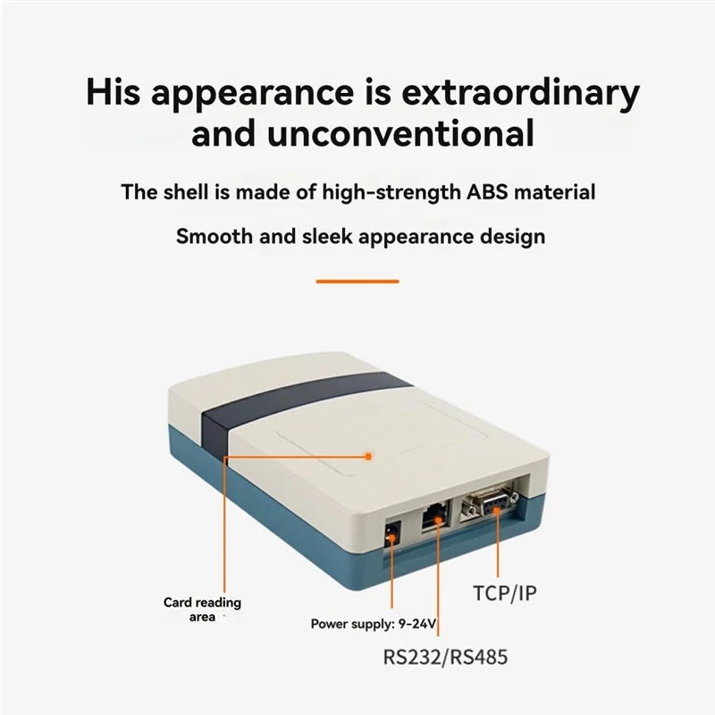 DIGIT-ISO18000-6C RFID UHF 리더, 2M 860Mhz 960Mhz RFID 패시브 태그 작성기/리더, TCP/IP WIFI UHF RFID 태그 리더