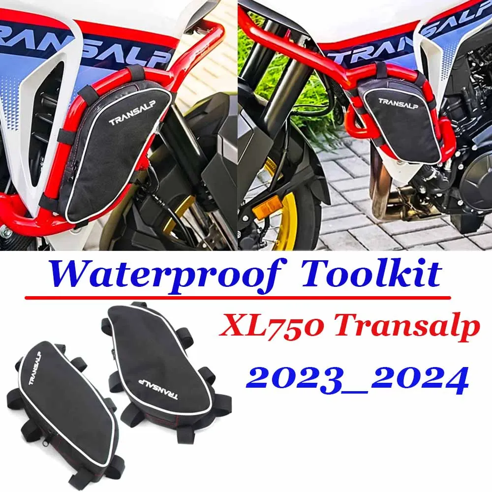 

XL750 Transalp Impact Bar Waterproof Bag For Honda XL750 Transalp XL 750 2023 2024 Original Bumper Tool Kit A