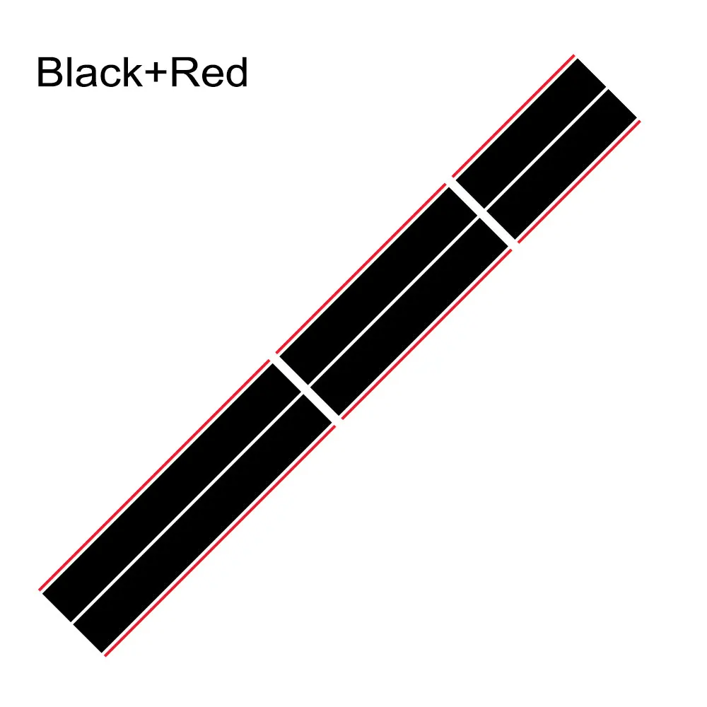 Auto Kap Dak Staart Hele Racing Sport Styling Strepen Lijn Vinyl Stickers Voor Ford Mustang Ecobosst Shelby GT Tuning Accessoires