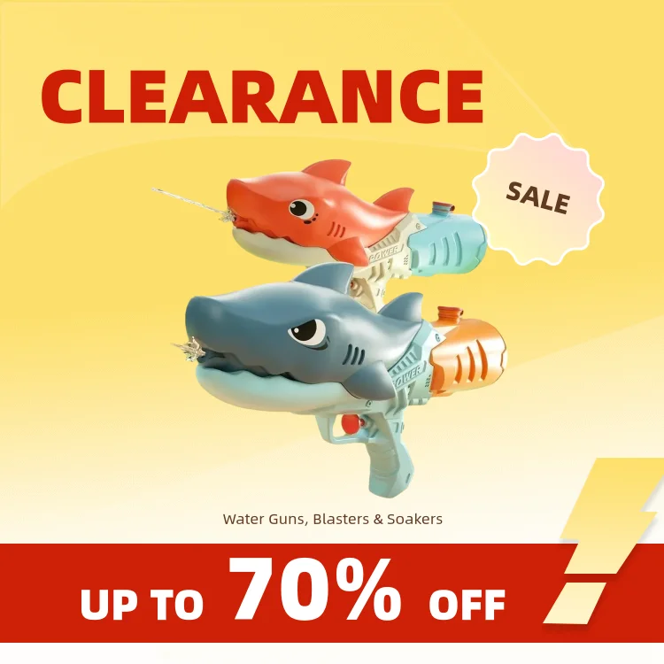 Clearance_Water Guns, Blasters & Soakers_Continuous updates