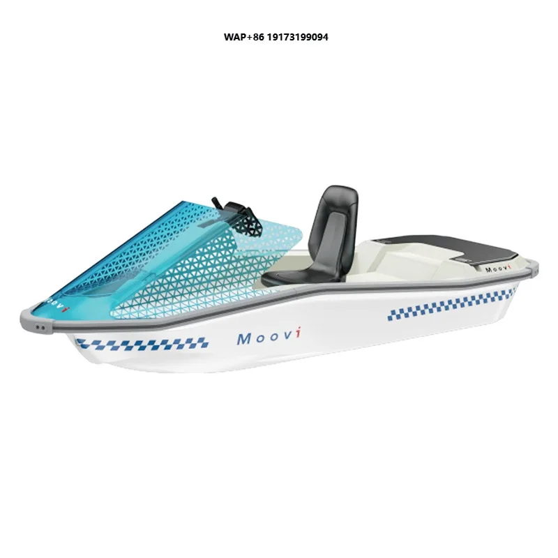 Electric High-Speed Adult Jet Ski Fiberglass Reinforced Plastic China Water Kart Speedboat Power Surfboard Racing Motorboat
