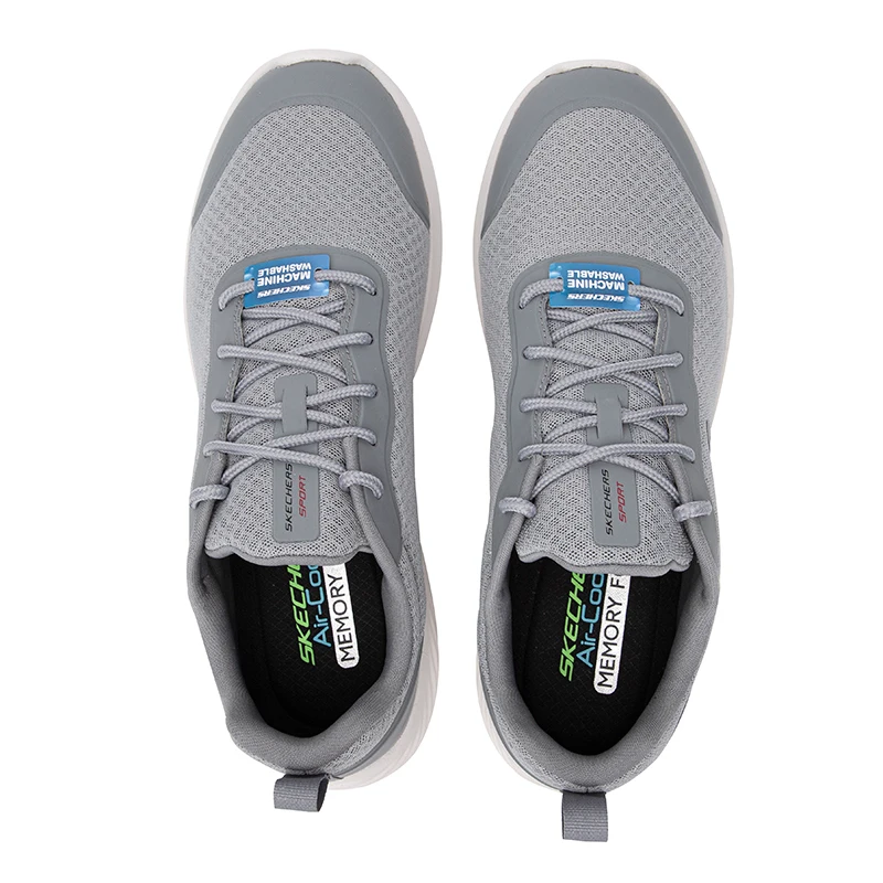 

Skechers Men's Shoes Autum Sports Shoes Low-Top Comfortable Breathable Fashion Fitness Training Casual Running Shoes 232005-Gry