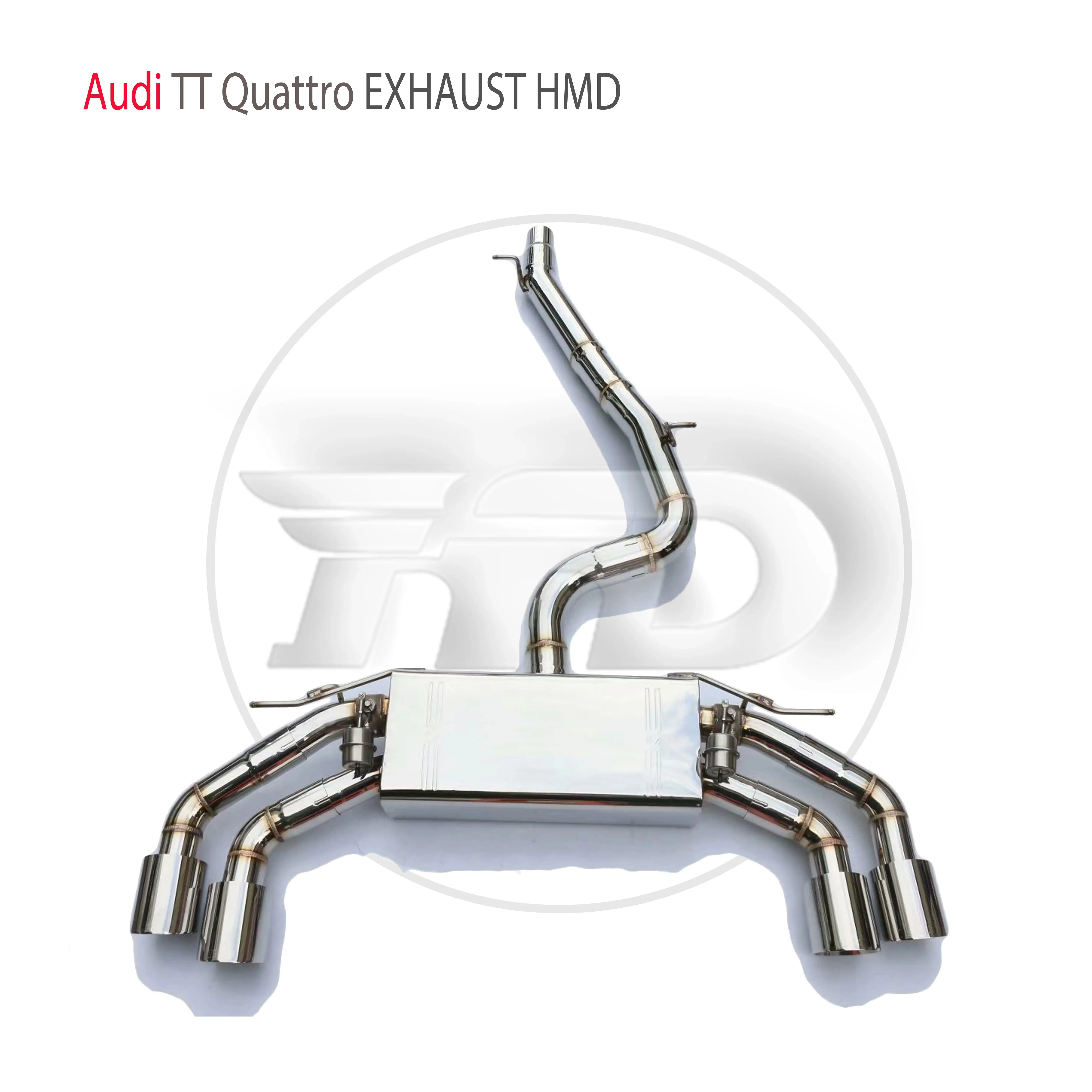 

HMD Stainless Steel Exhaust System Manifold Downpipe Is Suitable For Audi TT Quattro Auto Modification Valve Car Accessories