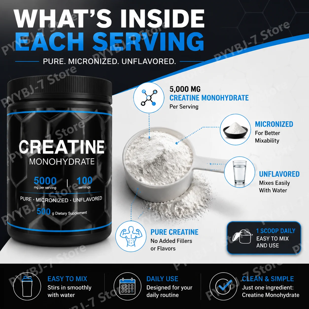 Créatine monohydrate micronisé - Creatine Monohydrate Powder avis et prix