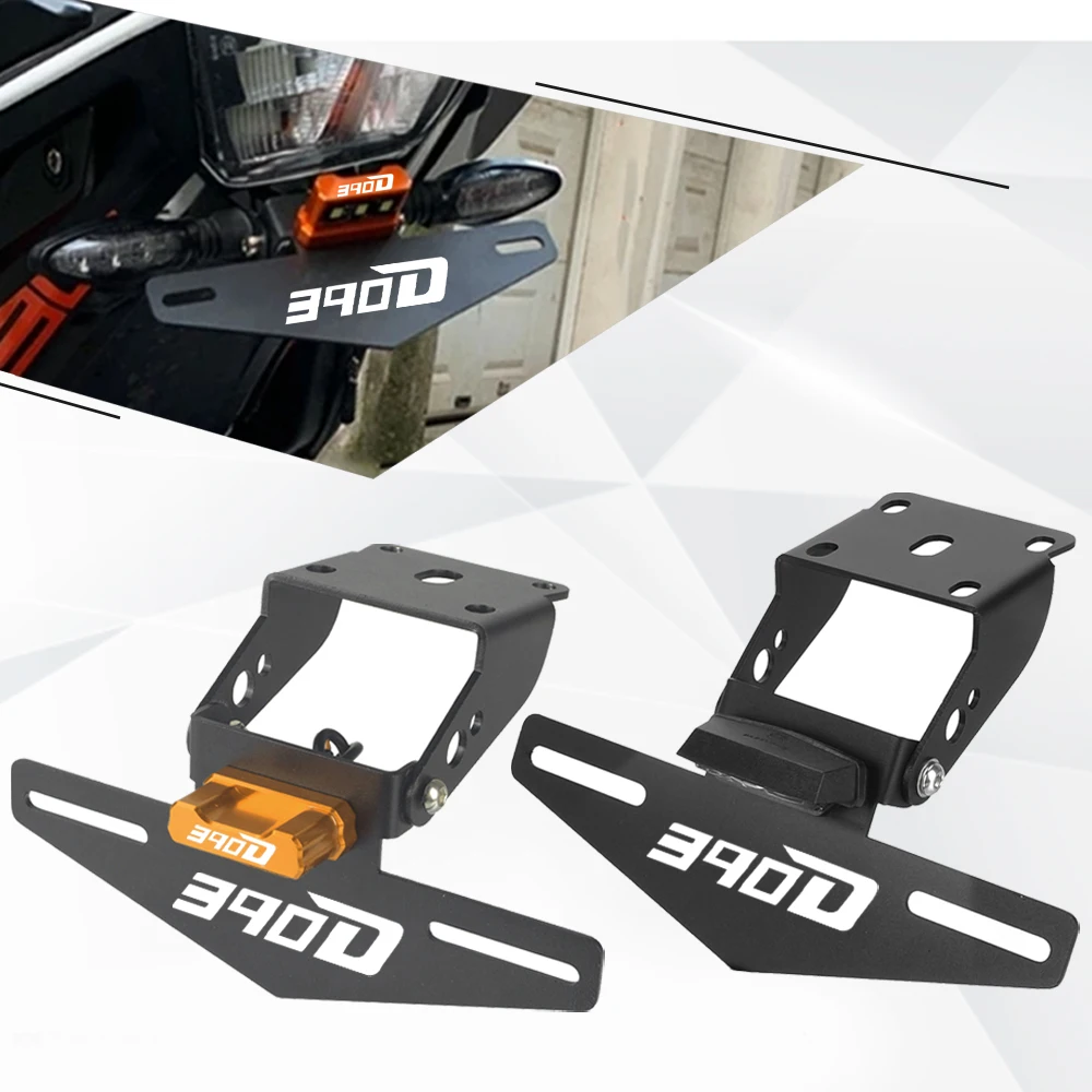 

Rear License Plate Tail Frame Holder Bracket With LED Light FOR DUKE 125 200 250 390 RC Duke 2017-2020 2021 2022 2023 Motorcycle