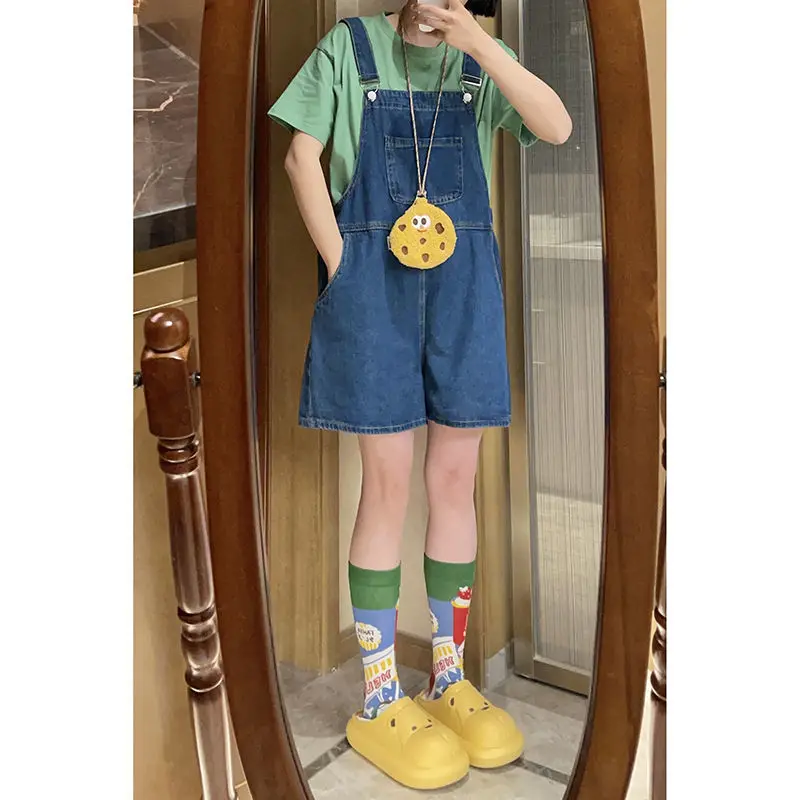 Pagliaccetti di jeans da donna Tute Tute da donna Estate senza cuciture aderente Mostra in pile Cinghie affusolate classiche Inclinate Utility Open