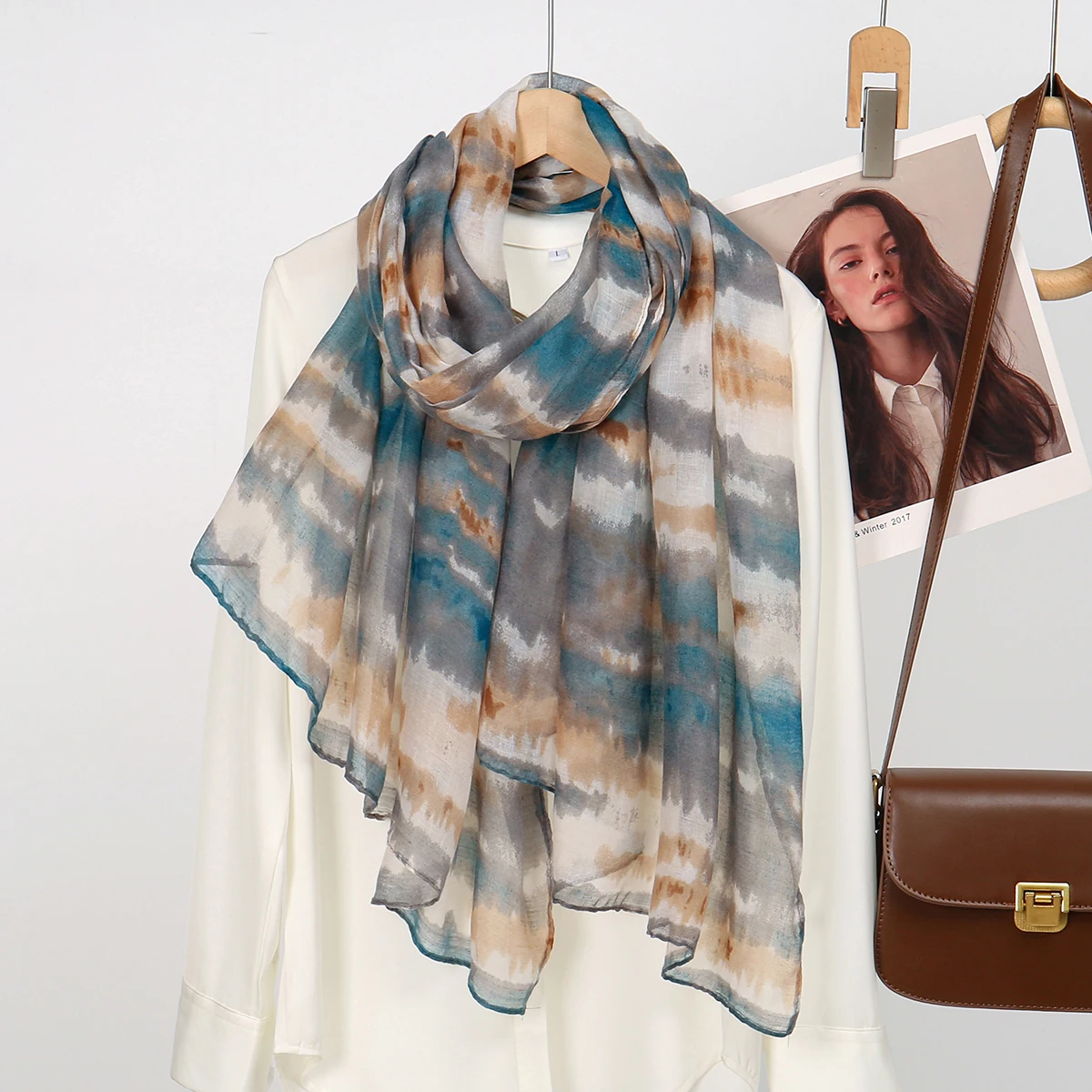 

Новейший модный шарф-хиджаб со смешанными цветами, женский шарф-шаль, повязка на голову, палантин из пашмины, шарф Bufandas Maylasia Tudung