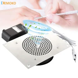 Nail Suction Dust Collector Built-in Table Strong Nail Vacuum Cleaner ail Polish Dust Collector Machine Nail Gel Vacuum Remover