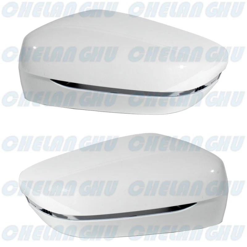 For BMW G11 LCI G12 LCI G14 G15 G16 Gran Coupé F91 M8 F92 F93 2018 2019 LHD 1 Pair White Painted Mirror Cover Housing