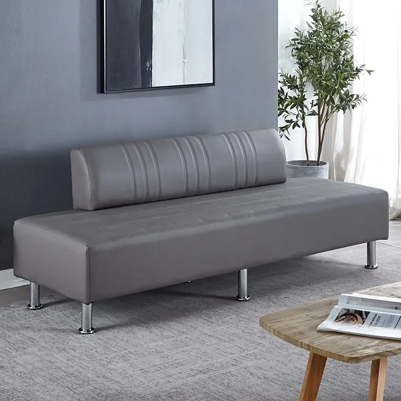 Barber shop sofa waiting chair long fashion hair salon special rest beauty salon waiting area small sofa chair