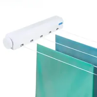 Rope Dryer Retractable Clothes Dryer Wall Hanger Clothes Line Indoor Clothes Magic Drying Rack Retractable Clothesline Rope