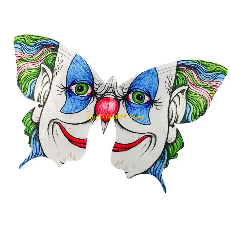 

DXAE Realistic Skull Wing Halloween Wing Scary Skeleton Wing Party Wing Horror Butterfly Wing with Adjustable Straps