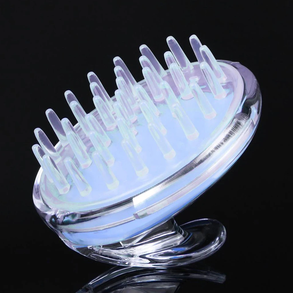 

Shower Scalp Brush Silicone Massage Hairbrush for Curly Straight Thick Thin Hair Detangling and Deep Cleansing in Bath