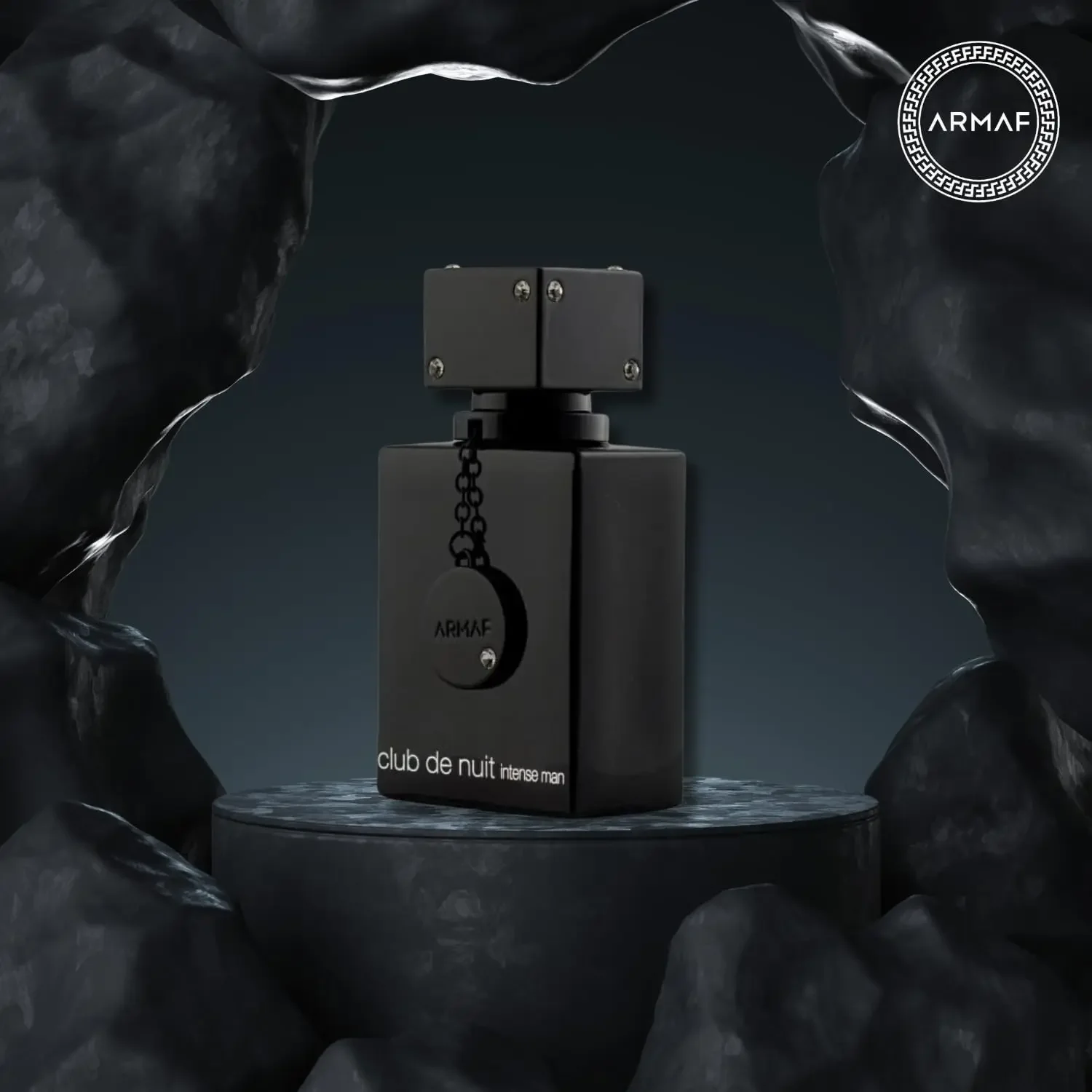 Armaf Club De Nuit Intense EDP 1oz – Citrus fumé audacieux Woody Cologne longue durée, cadeau de Noël d'Halloween idéal pour les hommes