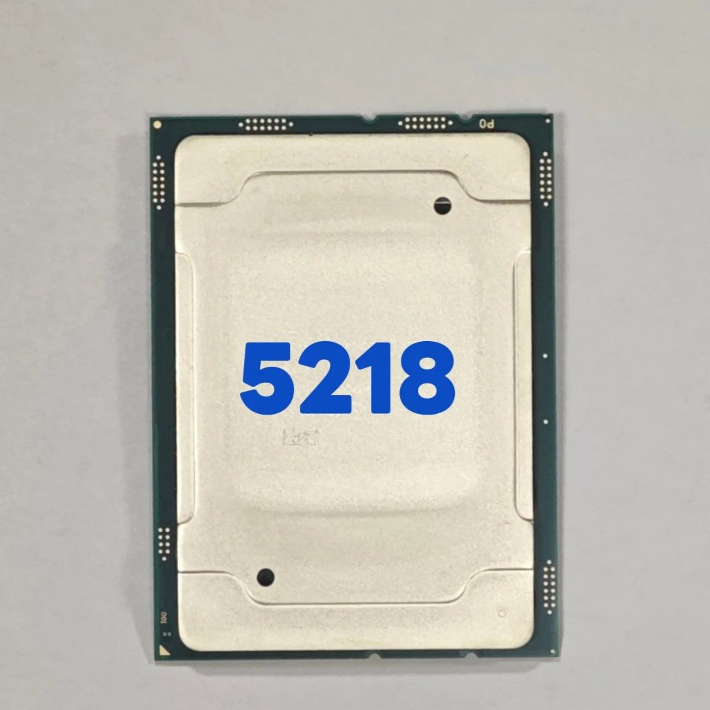 Xeon Gold 5218 Server CPU 16 Cores 2.3GHz Base 3.9GHz Turbo 22MB Cache 125W TDP