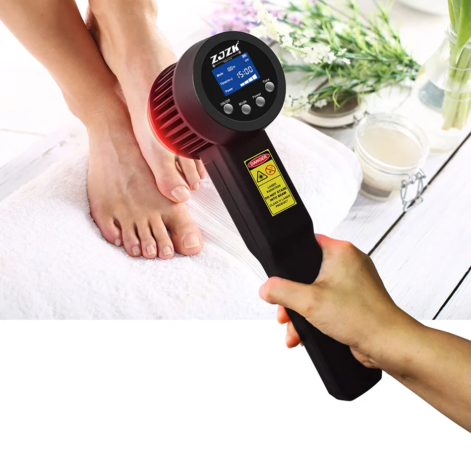 305W Super Pulsed Three Wavelengths 905nm 808nm 650nm Handheld Pain Management Laser Therapy for Spinal Stenosis Meniscus Tear