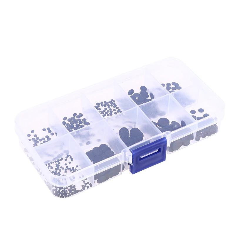 Imagem -05 - Almofadas de Borracha Condutora para Controle Remoto ir Almofadas de Silicone Teclado Repair Kit Tamanhos Diferentes 500 Pcs